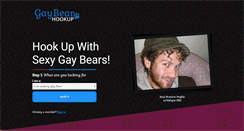 Desktop Screenshot of gaybearhookup.com